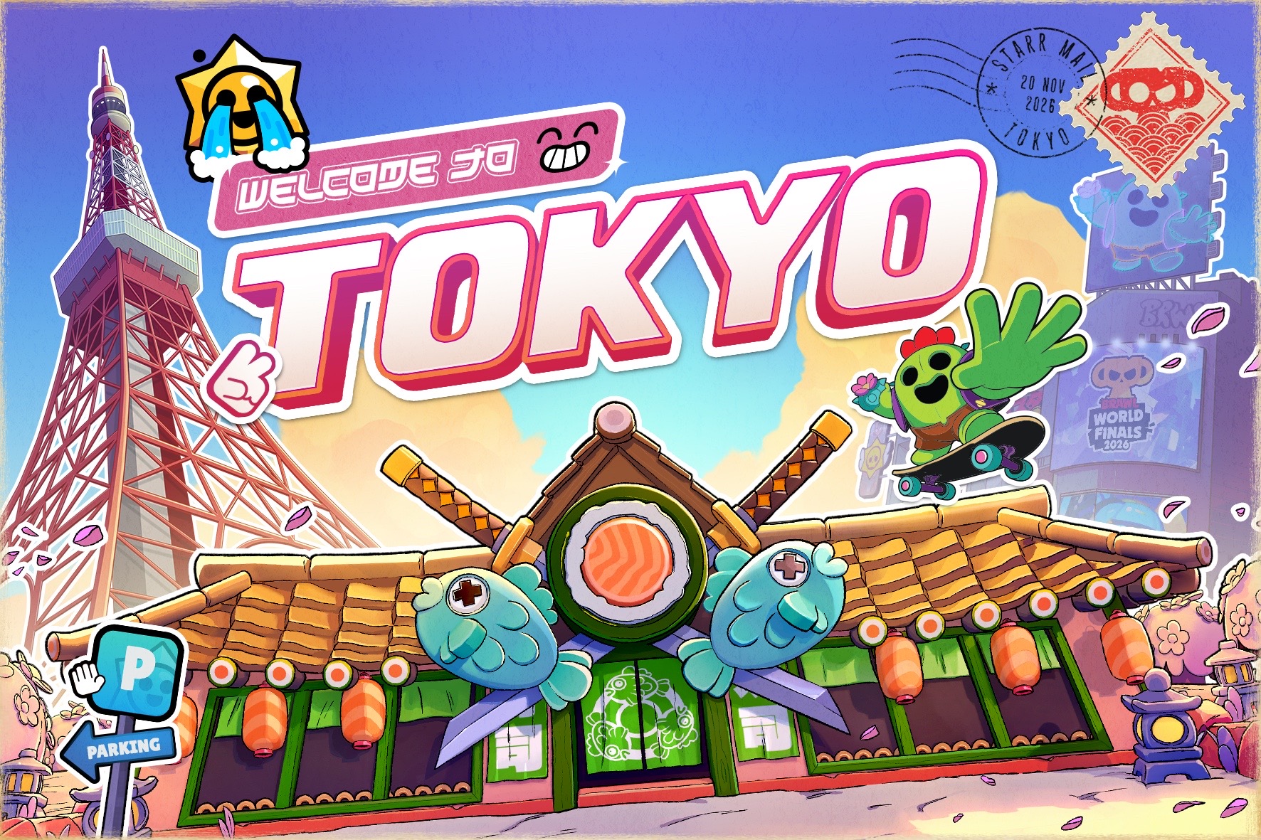 Brawl Stars World Finals 2026 nadchodzą do Tokio!