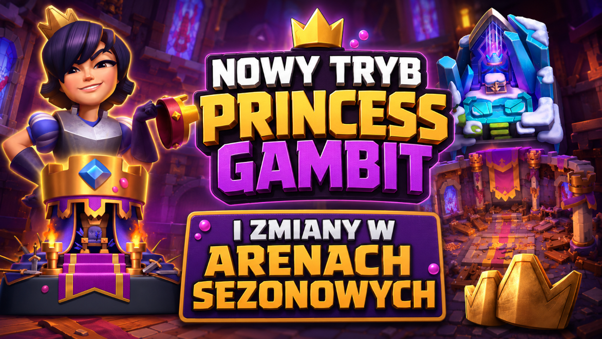 Nowy tryb Princess Gambit, Poziomy Kolekcji i zmiany w Arenach Sezonowych